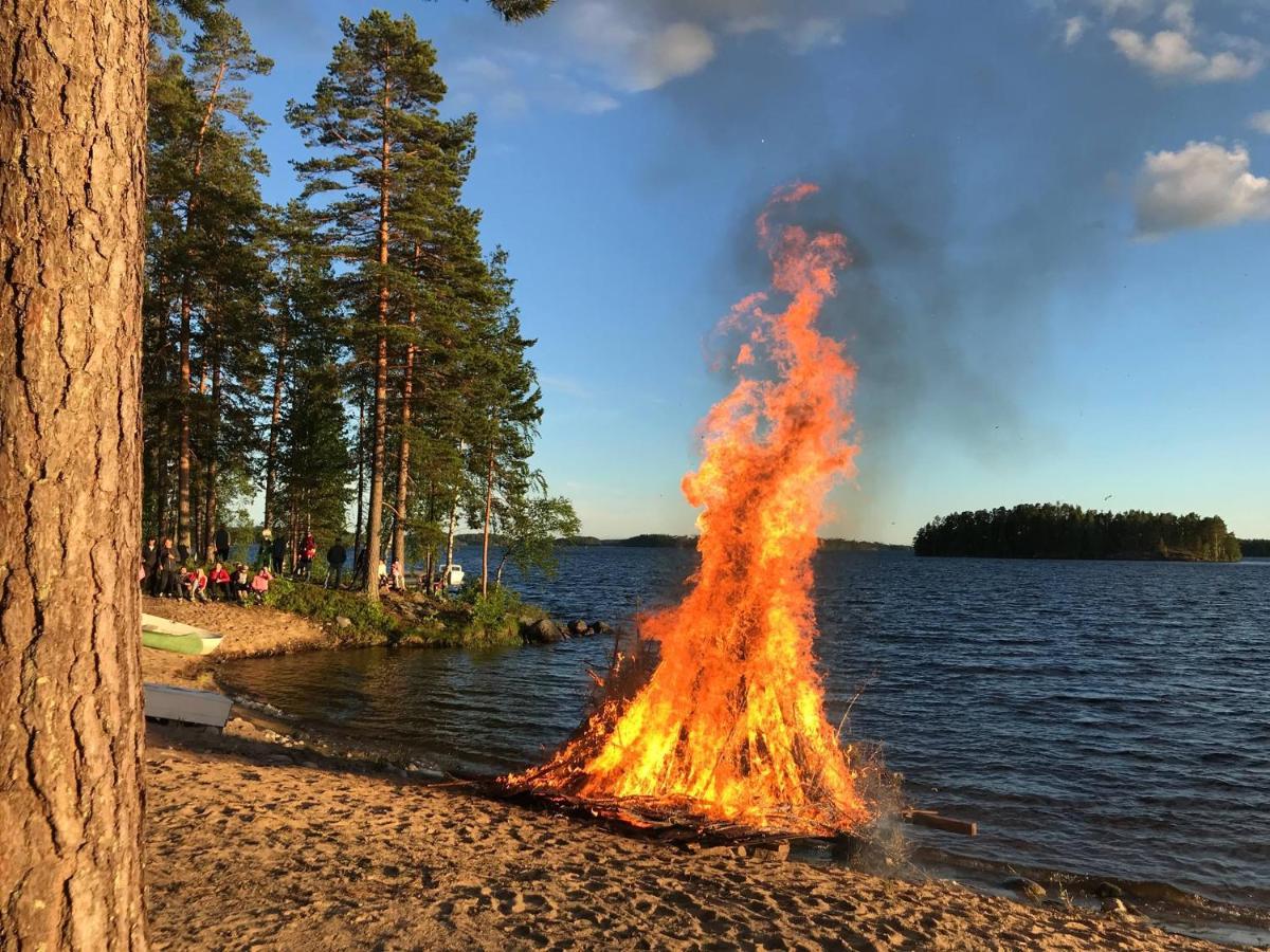 Koskenselkae Camping Puumala Exterior foto